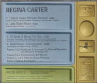 Regina Carter: Something For Grace Sampler Promo w/ Artwork