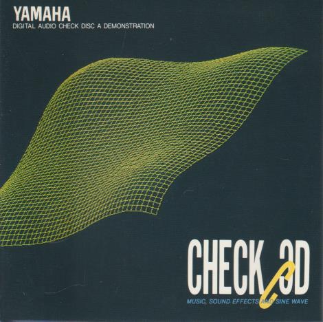 Yamaha Digital Audio Check Disc A Demonstration w/ Artwork