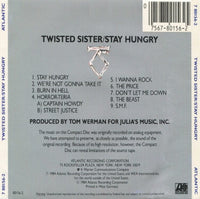 Twisted Sister: Stay Hungry Target w/ Artwork