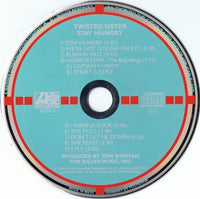 Twisted Sister: Stay Hungry Target w/ Artwork