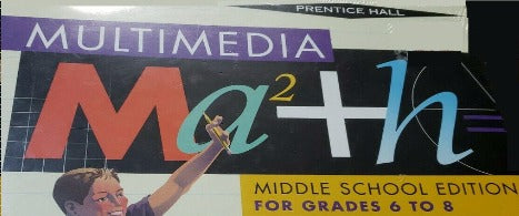 Multimedia Math For Middle School: Grades 6 To 8 4-Disc Set