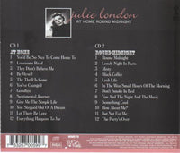 Julie London: At Home / Round Midnight 2-Disc Set w/ Artwork