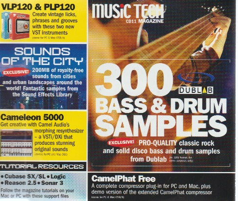 Music Tech Magazine CD011