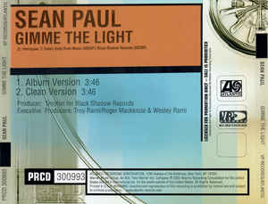 Sean Paul: Gimme The Light Promo