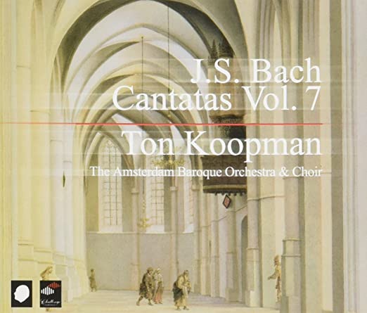 J.S. Bach: Ton Koopman: Cantatas Volume 7 3-Disc Set w/ Booklet & Artwork