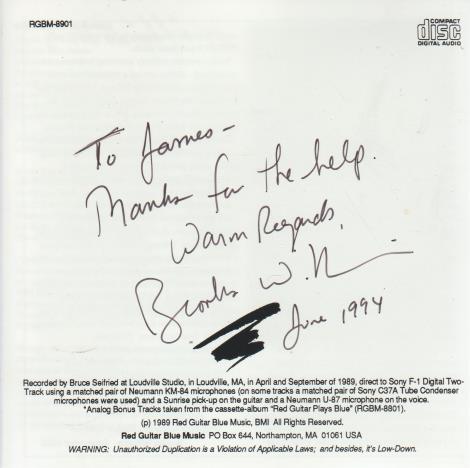 Brooks Williams: North From Statesboro w/ Artwork