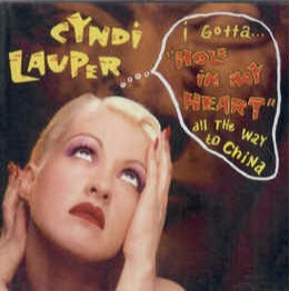 Cyndi Lauper: Hole In My Heart: All The Way To China Promo w/ Artwork