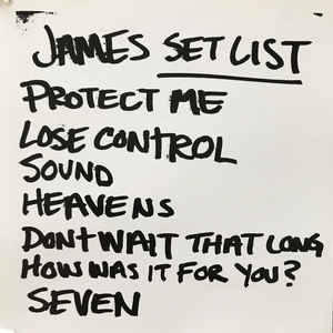 James: Live Promo w/ Artwork