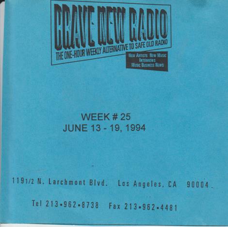 Brave New Radio: Week #25 Promo w/ Artwork