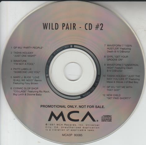 Wild Pair CD #2 Promo
