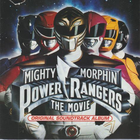 Mighty Morphin Power Rangers: Original Soundtrack Album w/ Front Artwork