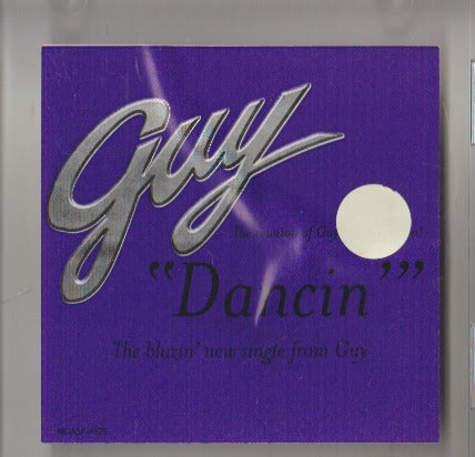 Guy: Dancin' Promo w/ Artwork