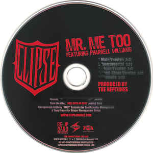 Clipse: Mr. Me Too Promo w/ Artwork