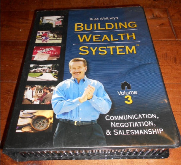 Russ Whitney's Building Wealth System Volume 3 w/ 2 Books