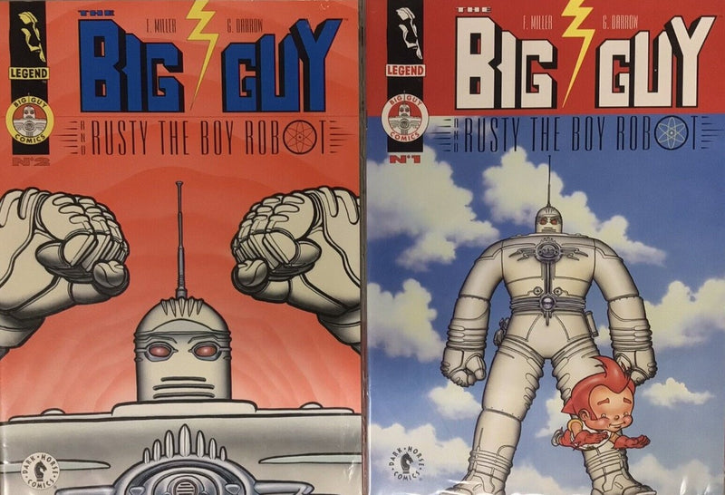 The Big Guy & Rusty The Boy Robot: Comic Number 1 & 2 Lot
