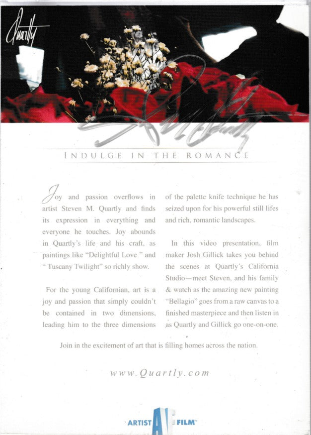 Quartly: Indulge In The Romance Autographed by Steven Quartly