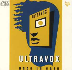 Ultravox: Rage In Eden DADC w/ Artwork
