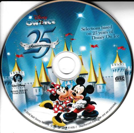 Disney On Ice 25th Anniversary w/ No Artwork