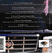 G-Wiz: G Thang w/ Artwork