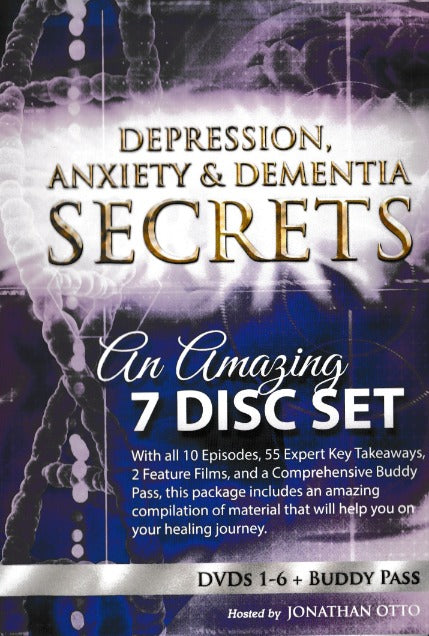 Depression, Anxiety & Dementia Secrets 7-Disc Set