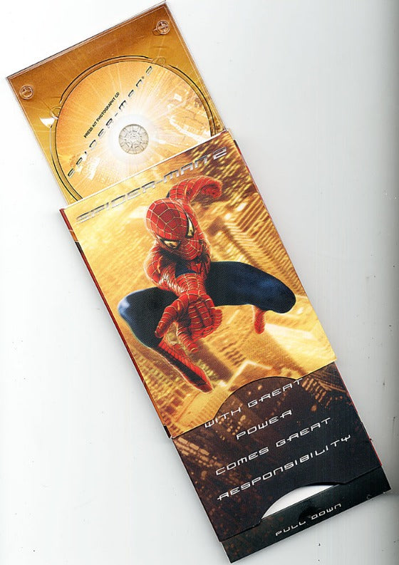 Spider-Man 2 Special Edition Press CD w/ 70 Page Booklet