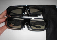 Sony TDG-BR100 3D Active Glasses Lot of 2