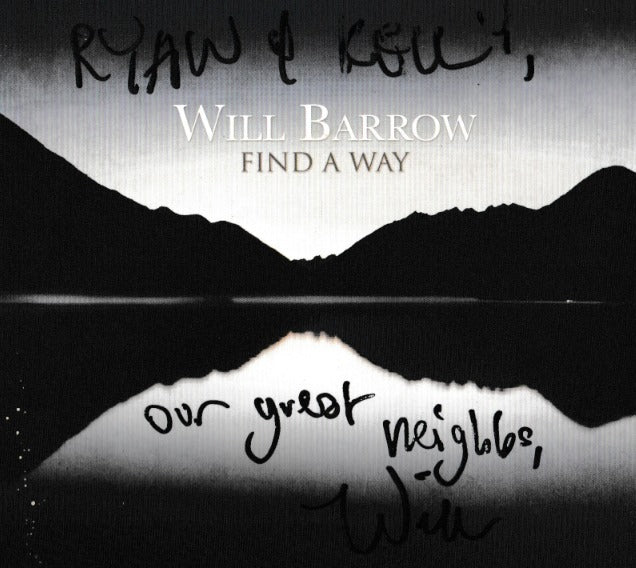 Will Barrow: Find A Way w/ Autographed Artwork