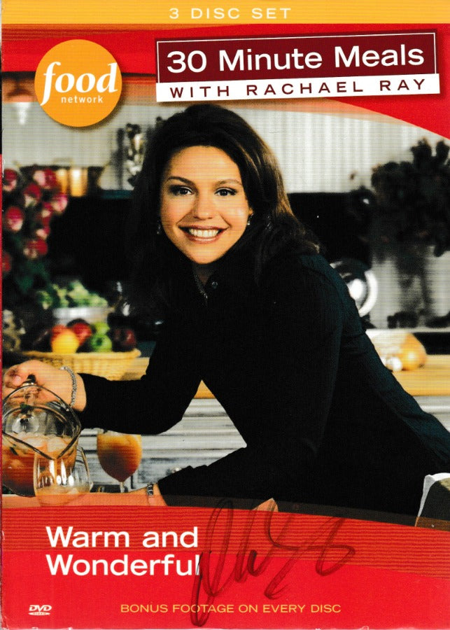 30 Minute Meals With Rachael Ray: Warm & Wonderful Autographed 3-Disc Set