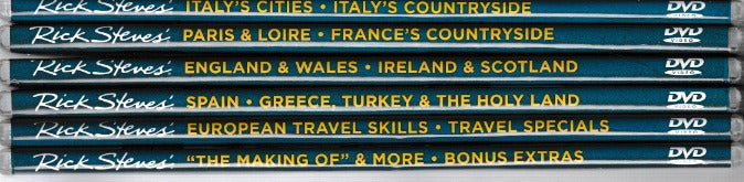 Rick Steves' Europe Lot 12-Disc Set