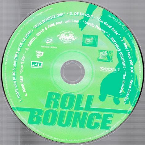 Roll Bounce: The Album Sampler Promo w/ No Artwork