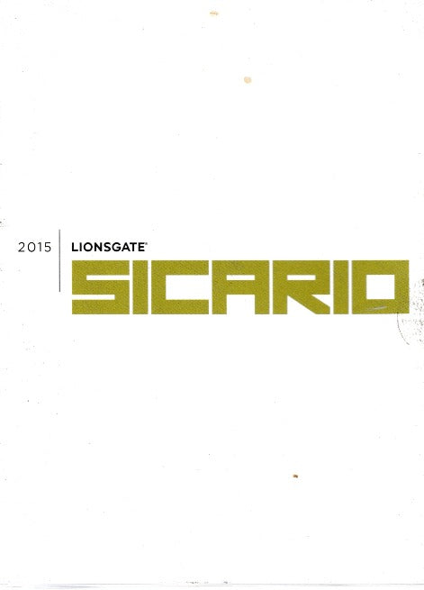 Sicario: For Your Consideration