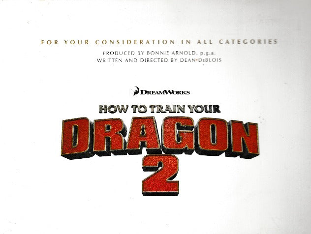 How To Train Your Dragon 2: For Your Consideration