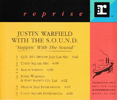 Justin Warfield With The S.O.U.N.D.: Steppin' With The Sound Promo
