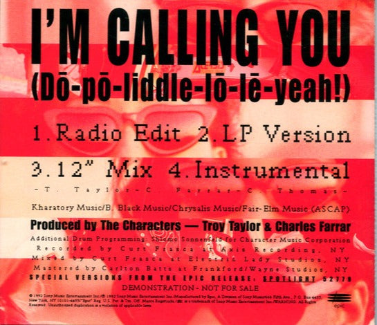 Oscar: I'm Calling You (Dō-Pō-Liddle-Lō-Lē-Yeah!) Promo