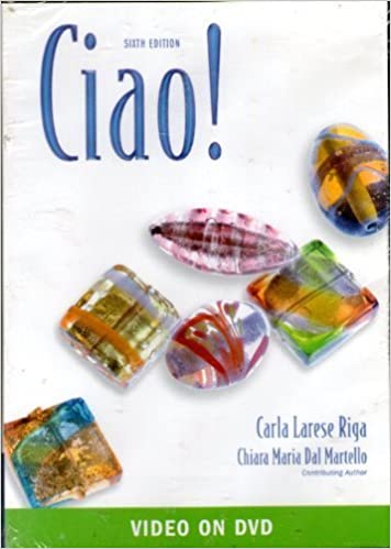 Ciao! Video On DVD