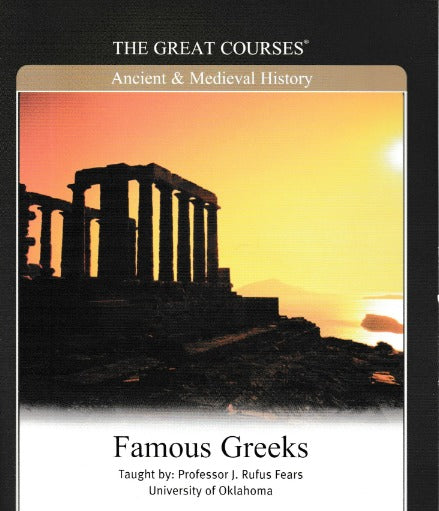 The Great Courses: Famous Greeks 4-Disc Set