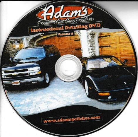Adam's Premium Car Care Products Instructional Detailing Volume 5