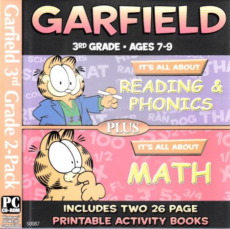 Garfield 3rd Grade 2-Pack: It's All About Reading & Phonics / It's All About Math
