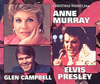 Christmas Wishes From Anne Murray, Glen Campbell & Elvis Presley 3-Disc Set w/ Artwork