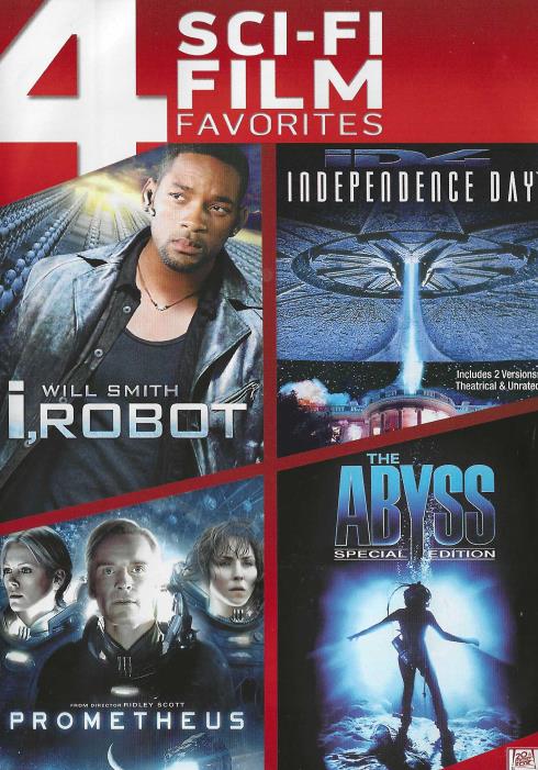 4 Sci-Fi Film Favorites 4-Disc Set