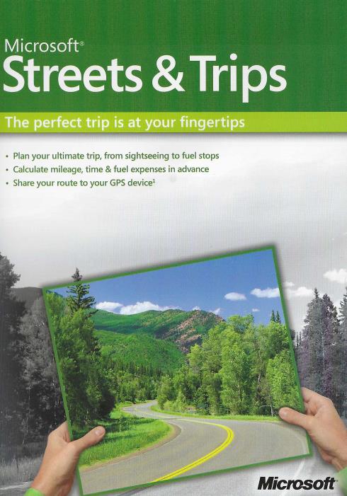 Microsoft Streets & Trips 2011 w/ Manual