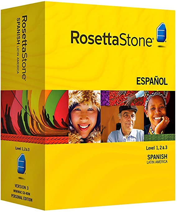 Rosetta Stone Spanish Latin America: Level 1, 2 & 3 Set Incomplete w/ User's Guide
