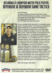 Becoming A Champion Water Polo Player: Offensive & Defensive Game Tactics