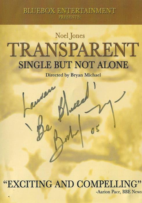 Transparent: Single But Not Alone Signed by Director