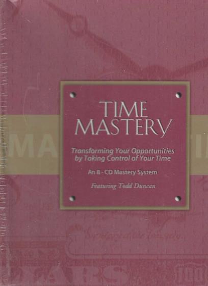 Time Mastery: Transforming Your Opportunities By Taking Control Of Your Time 8-Disc Set