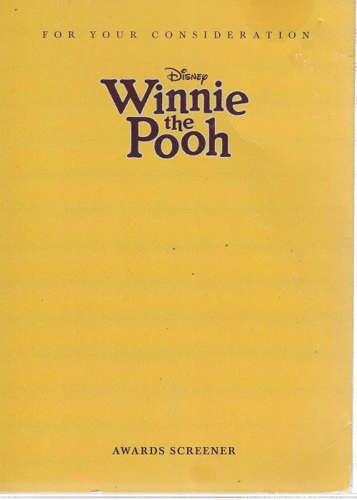 Disney's Winnie The Pooh FYC