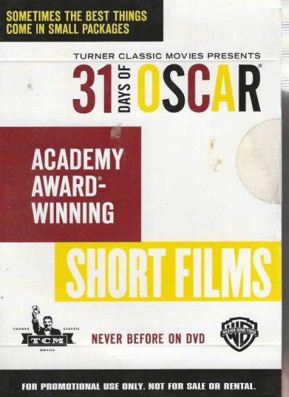 Turner Classic Movies Presents 31 Days Of Oscar: Academy Award-winning Short Films Promo