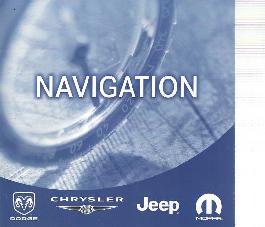 Chrysler Navigation DVD 2005 05064033AE
