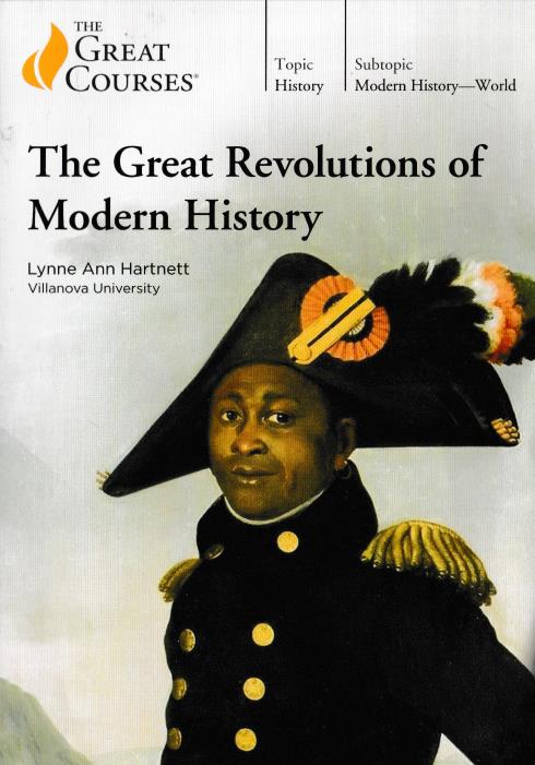 The Great Courses: The Great Revolutions Of Modern History 4-Disc Set w/ Course Guidebook