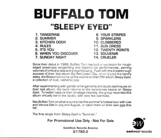 Buffalo Tom: Sleepy Eyed Promo